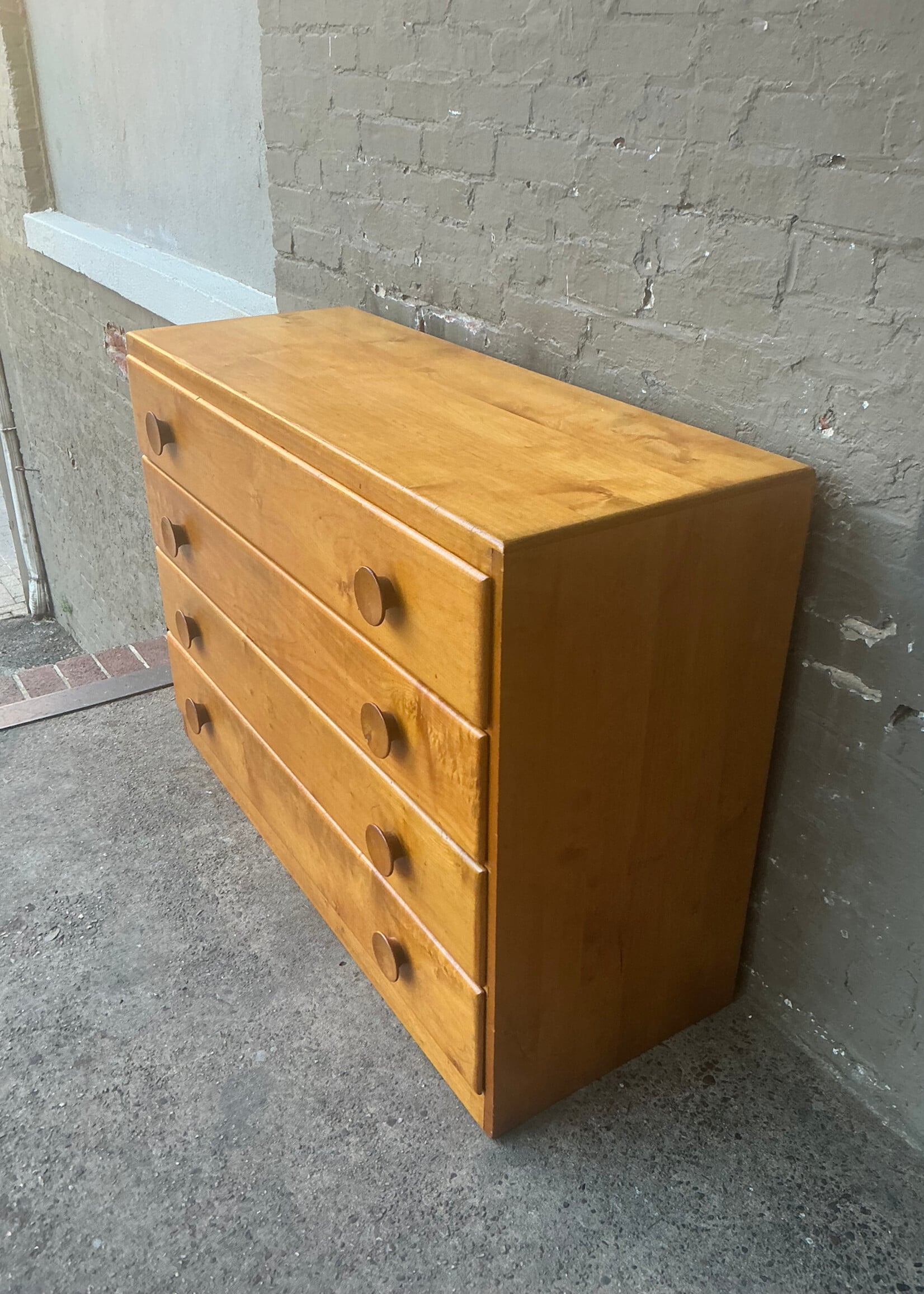 GOODWOOD MCM Solid Maple Chest of Drawers