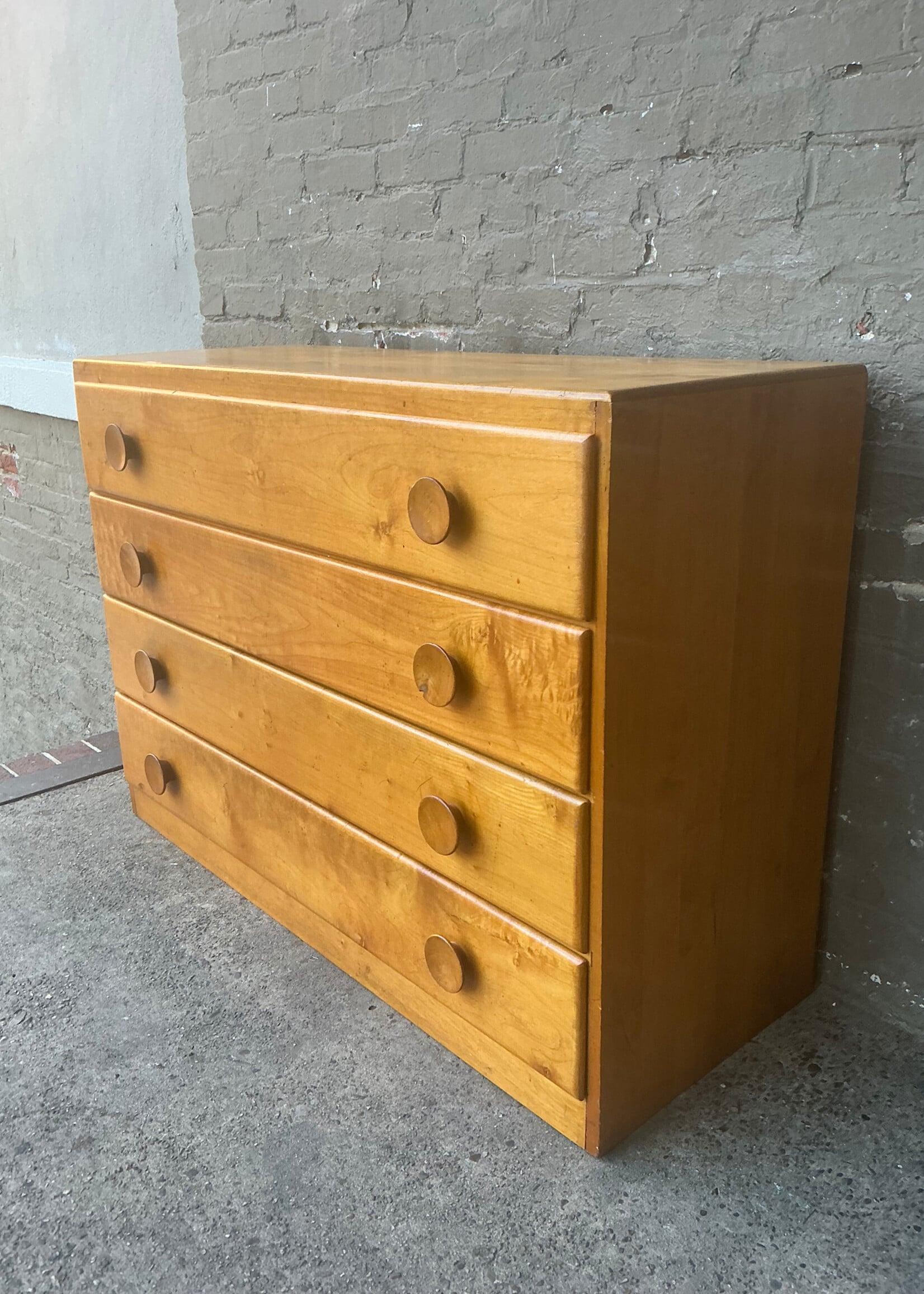 GOODWOOD MCM Solid Maple Chest of Drawers