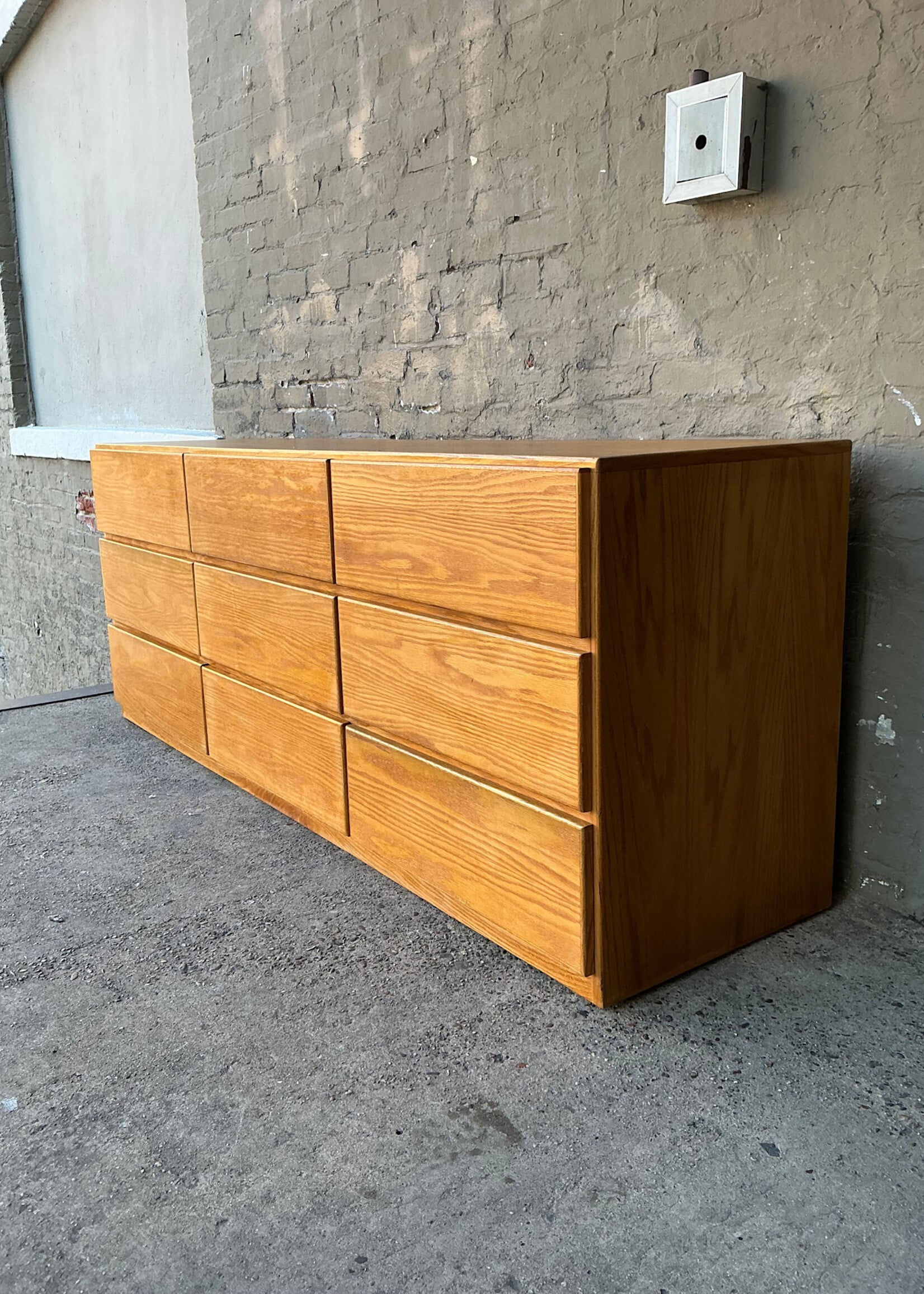 GOODWOOD Vintage Handmade Oak Dresser