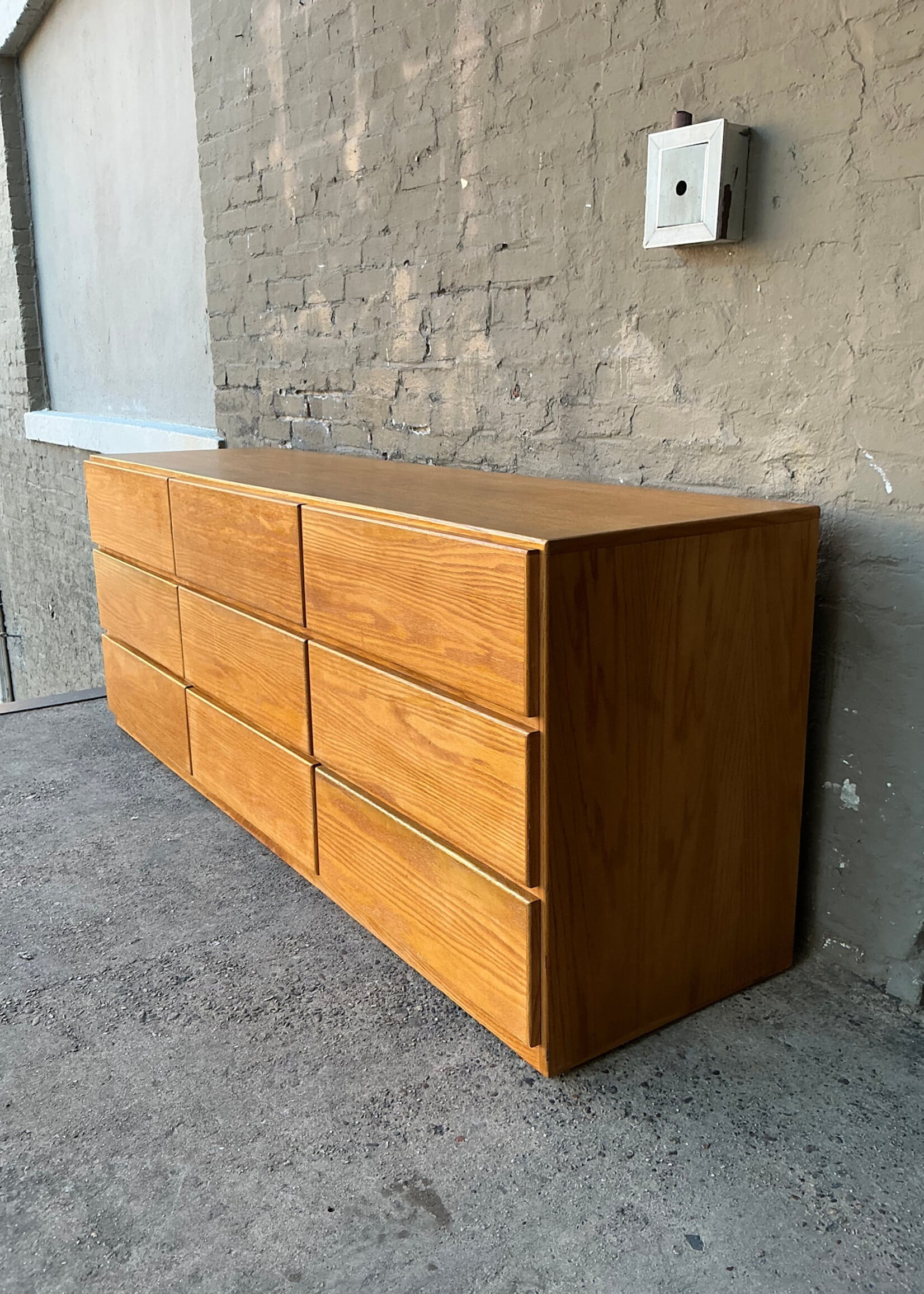 GOODWOOD Vintage Handmade Oak Dresser