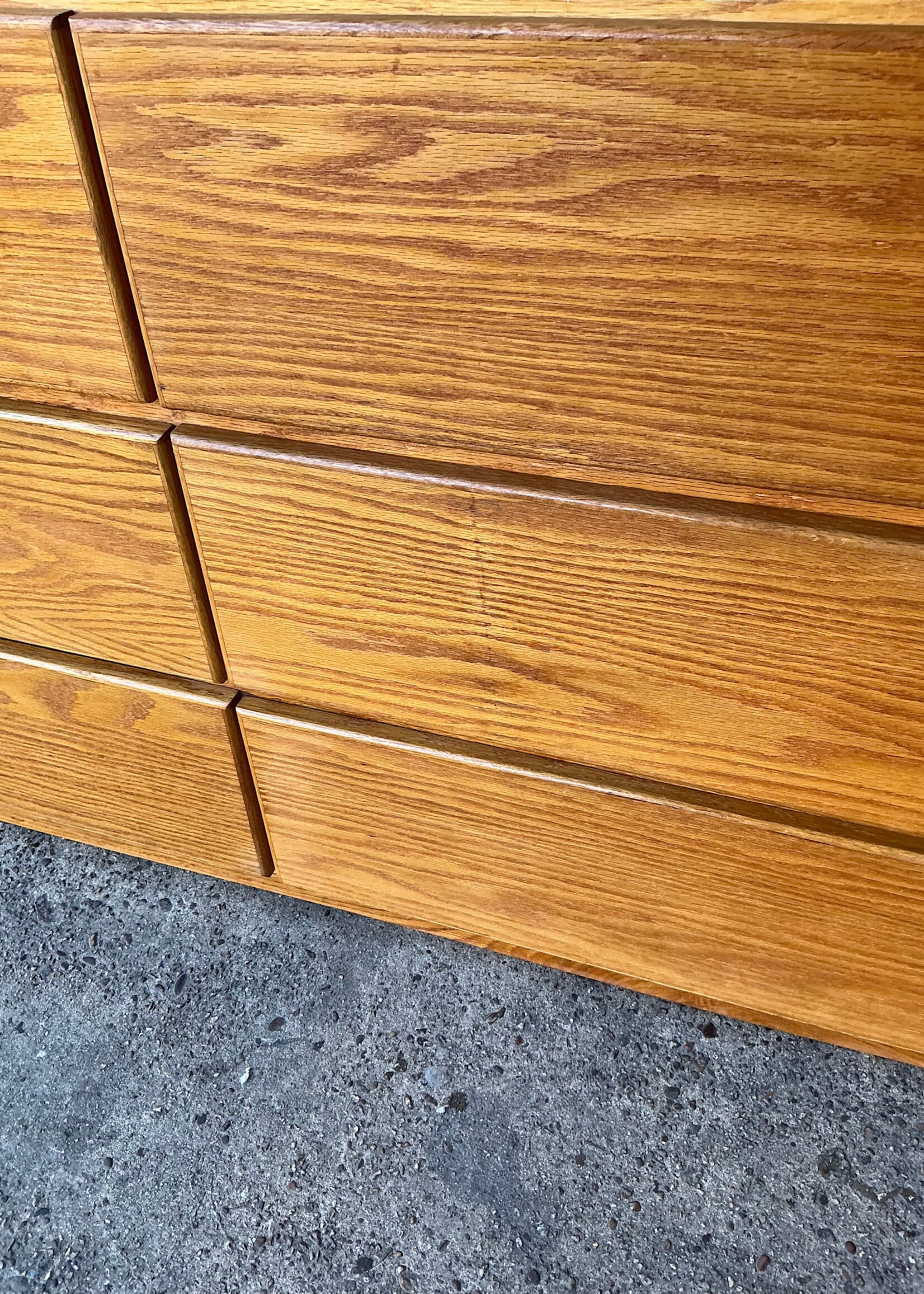 GOODWOOD Vintage Handmade Oak Dresser