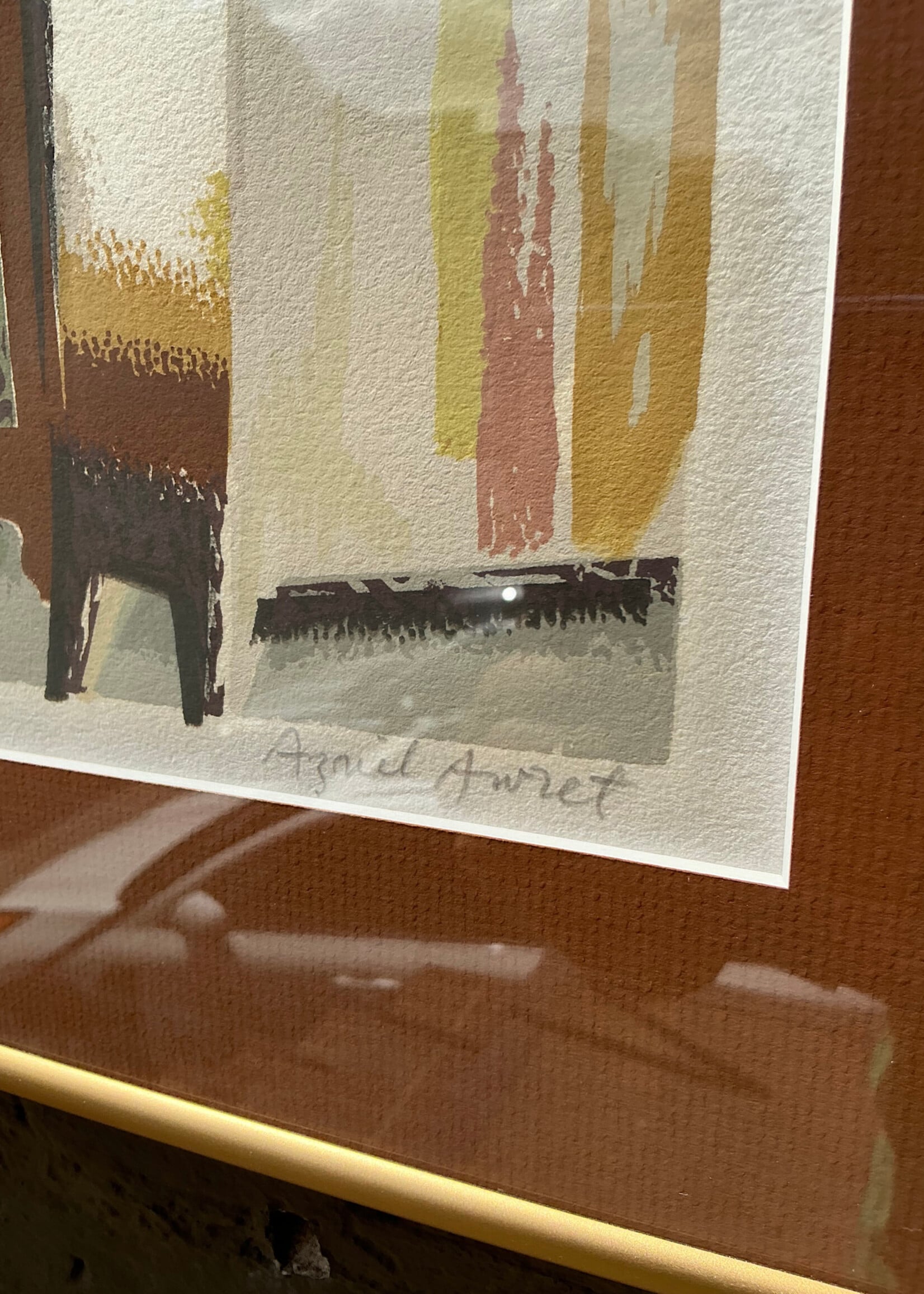 GOODWOOD Azriet Awret Lithograph