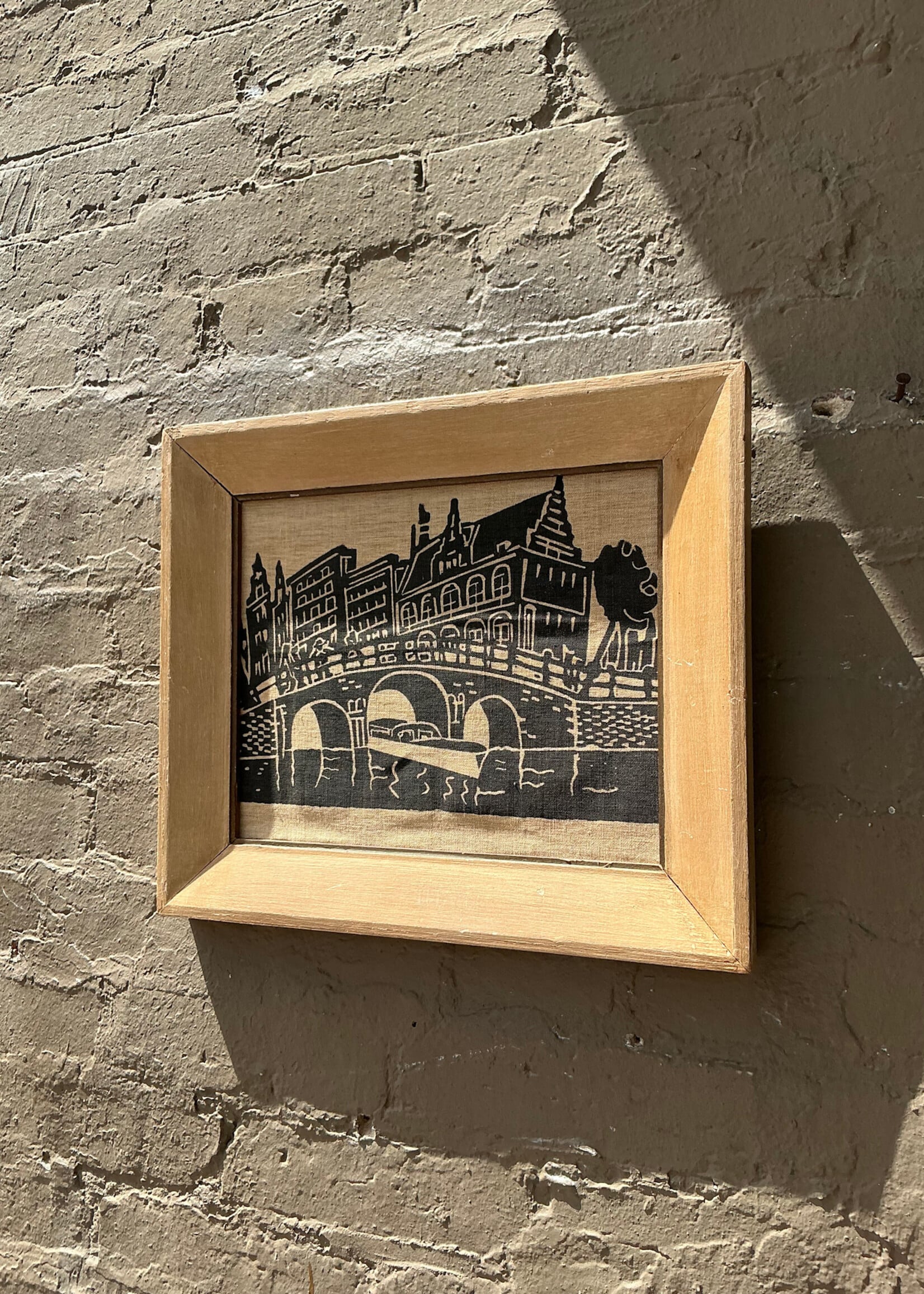 GOODWOOD Bridge Scene, Print on Cloth
