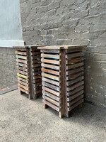 GOODWOOD Rustic Reclaimed Wood Side Table