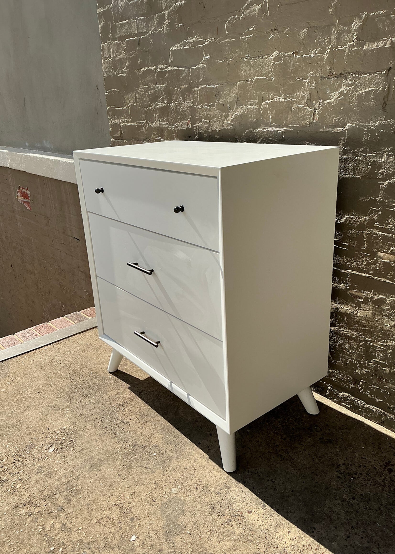 GOODWOOD MCM Style Small White Chest