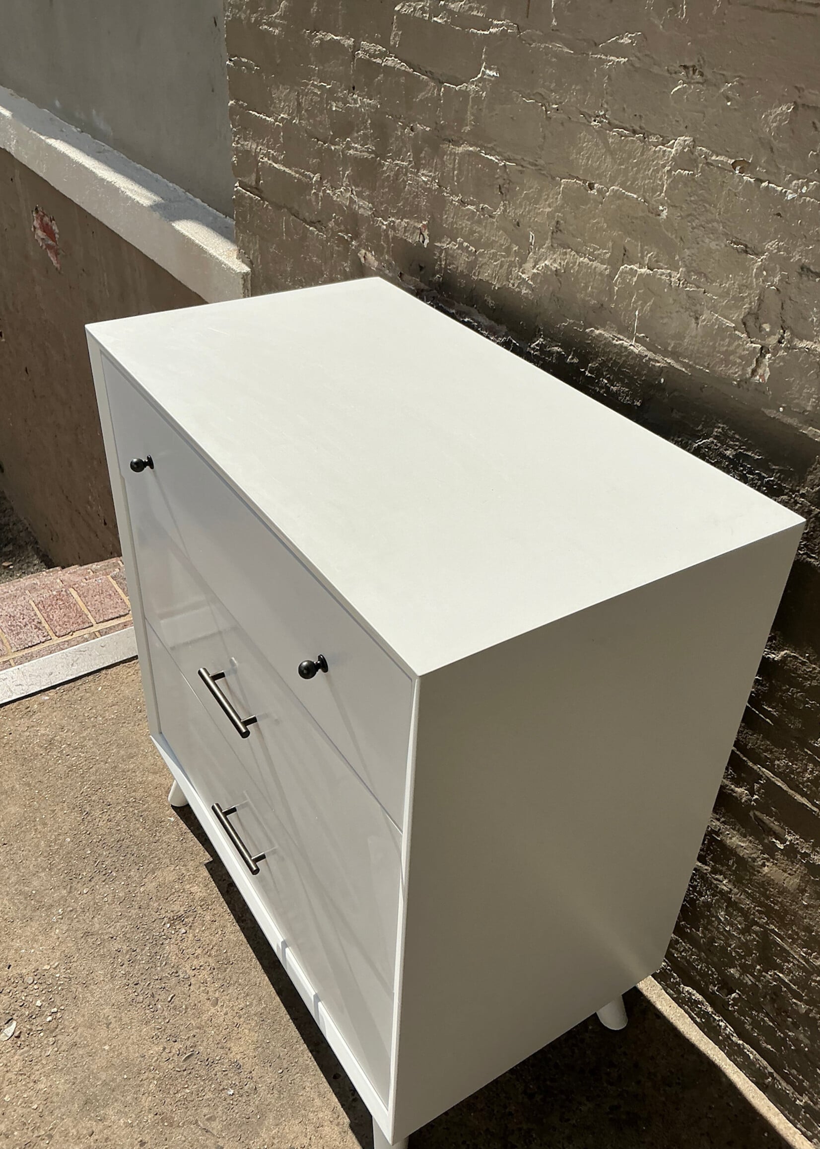 GOODWOOD MCM Style Small White Chest