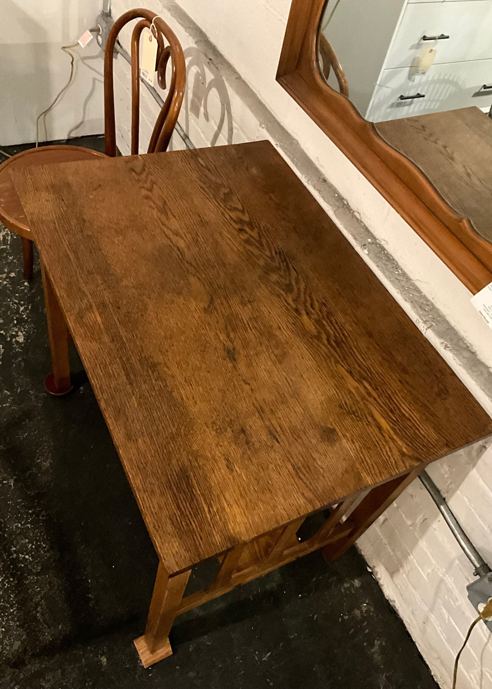 GOODWOOD Antique Oak Mission Desk