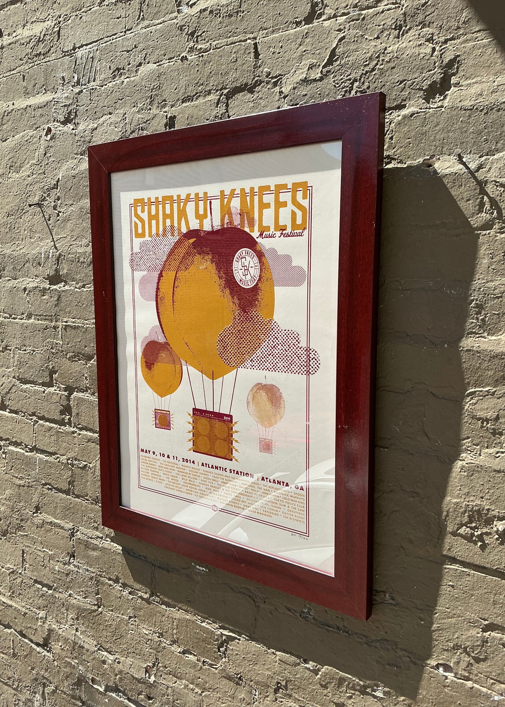 GOODWOOD Shaky Knees Concert Poster
