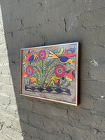 GOODWOOD Vintage Mexican Amate Bark Painting