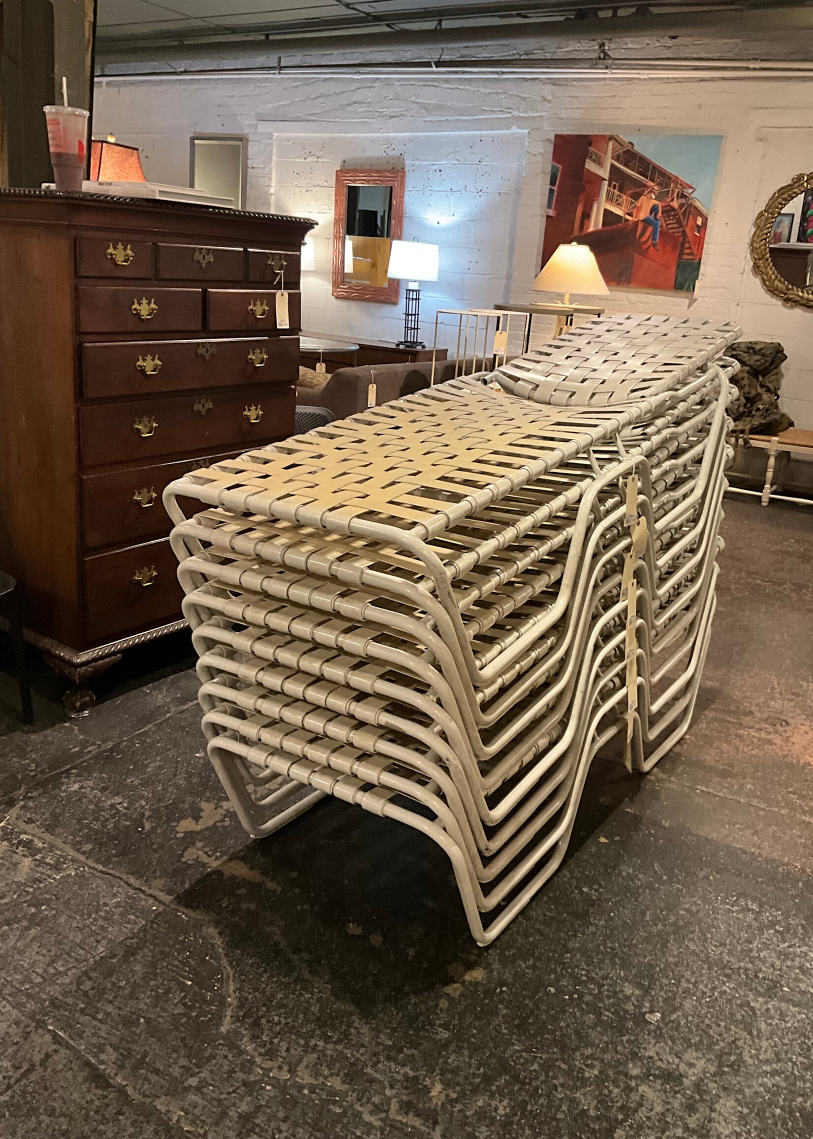 GOODWOOD 1960s Tropitone Kahana Stackable Lounge Chair