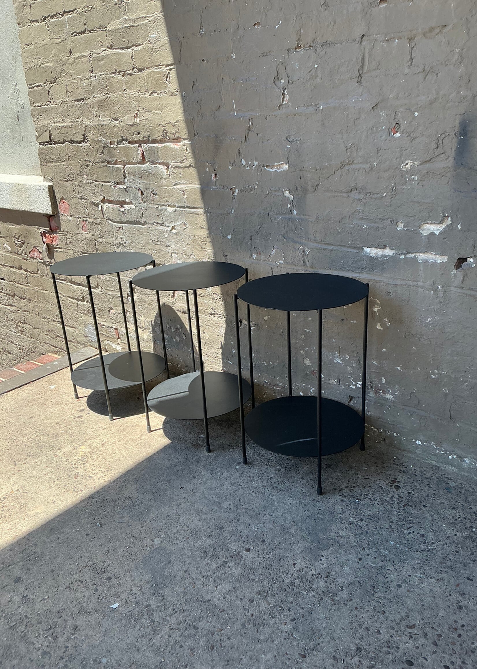 GOODWOOD Black Metal Side Table