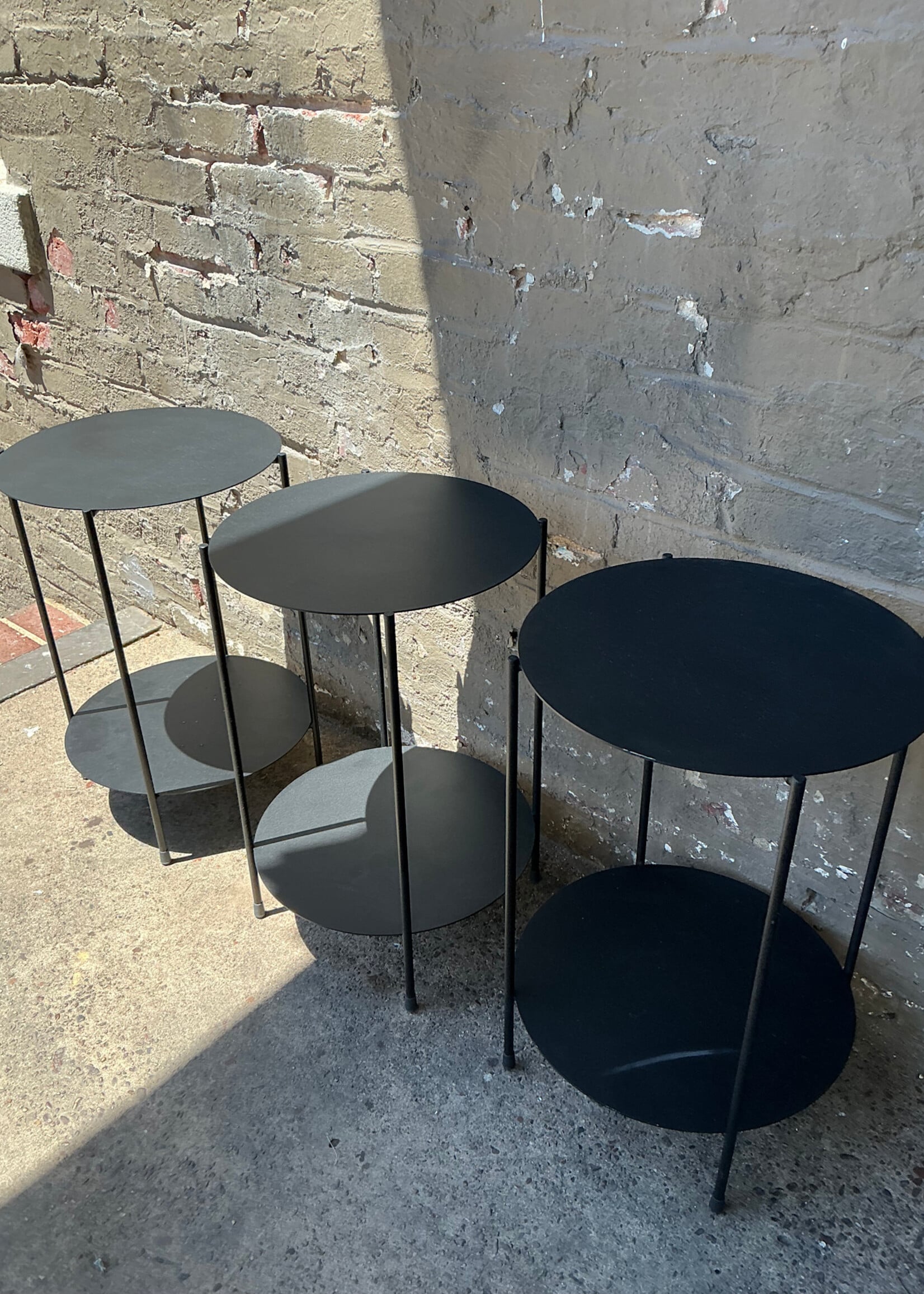 GOODWOOD Black Metal Side Table