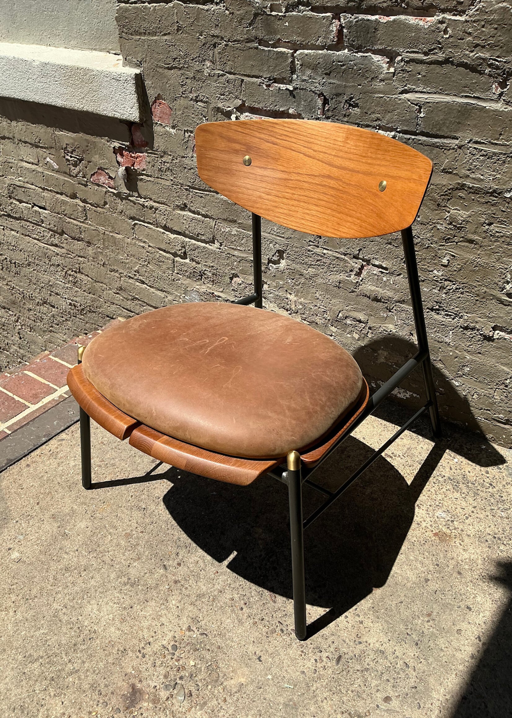 GOODWOOD Modern Bentwood & Leather Chair