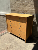 GOODWOOD MCM Style Oak Chest of Drawers