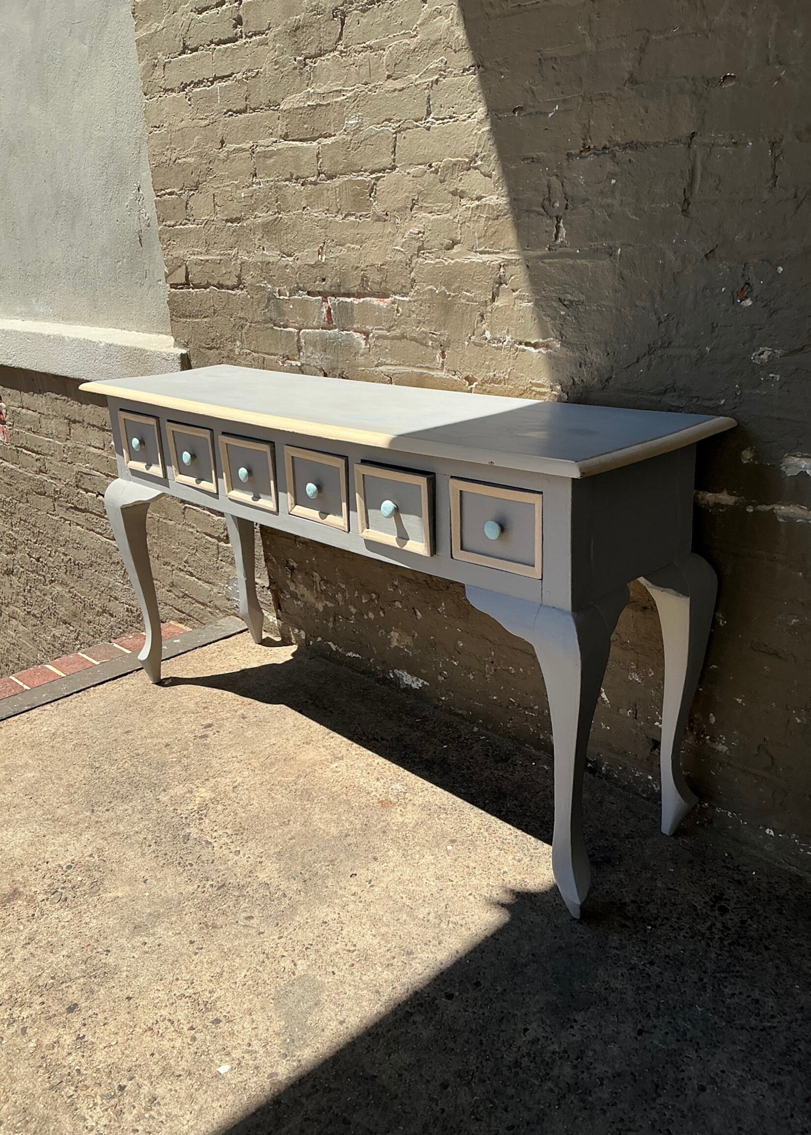 GOODWOOD French Blue Painted Console