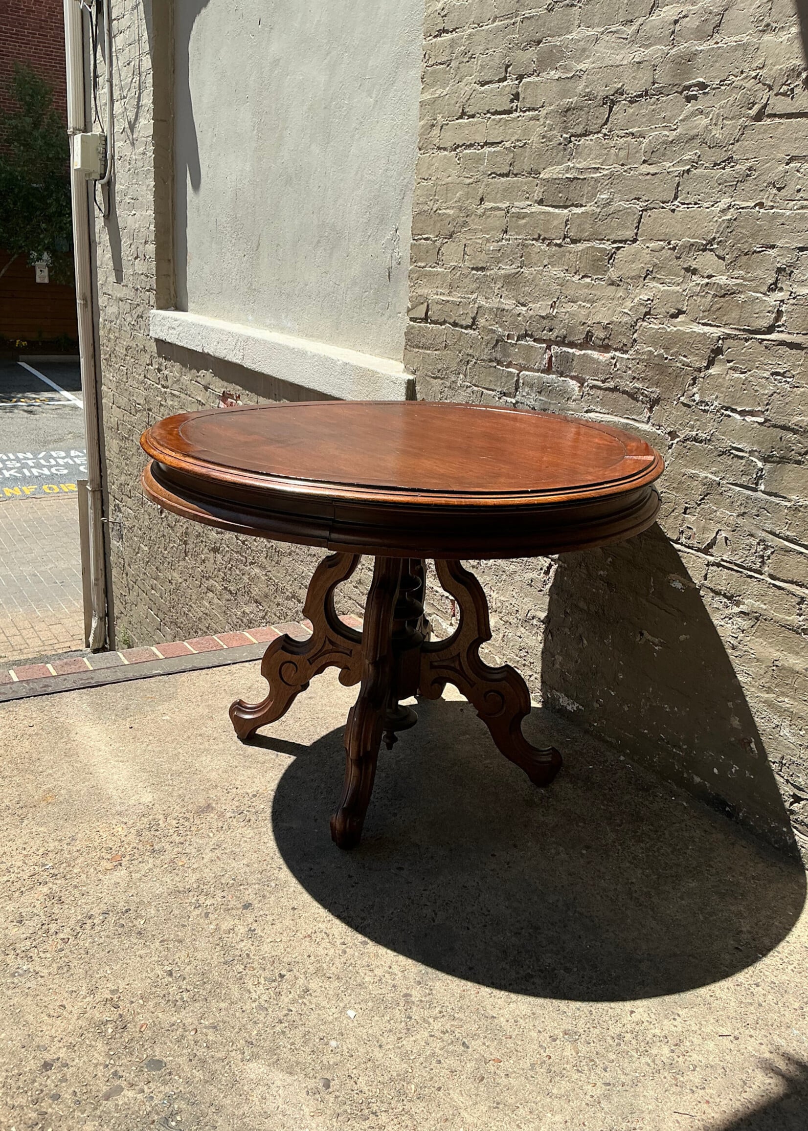 GOODWOOD Victorian Walnut Center Table