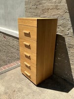 GOODWOOD Modern Oak Chest of Drawers with Vanity Top