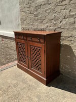 GOODWOOD Carved Mahogany Server