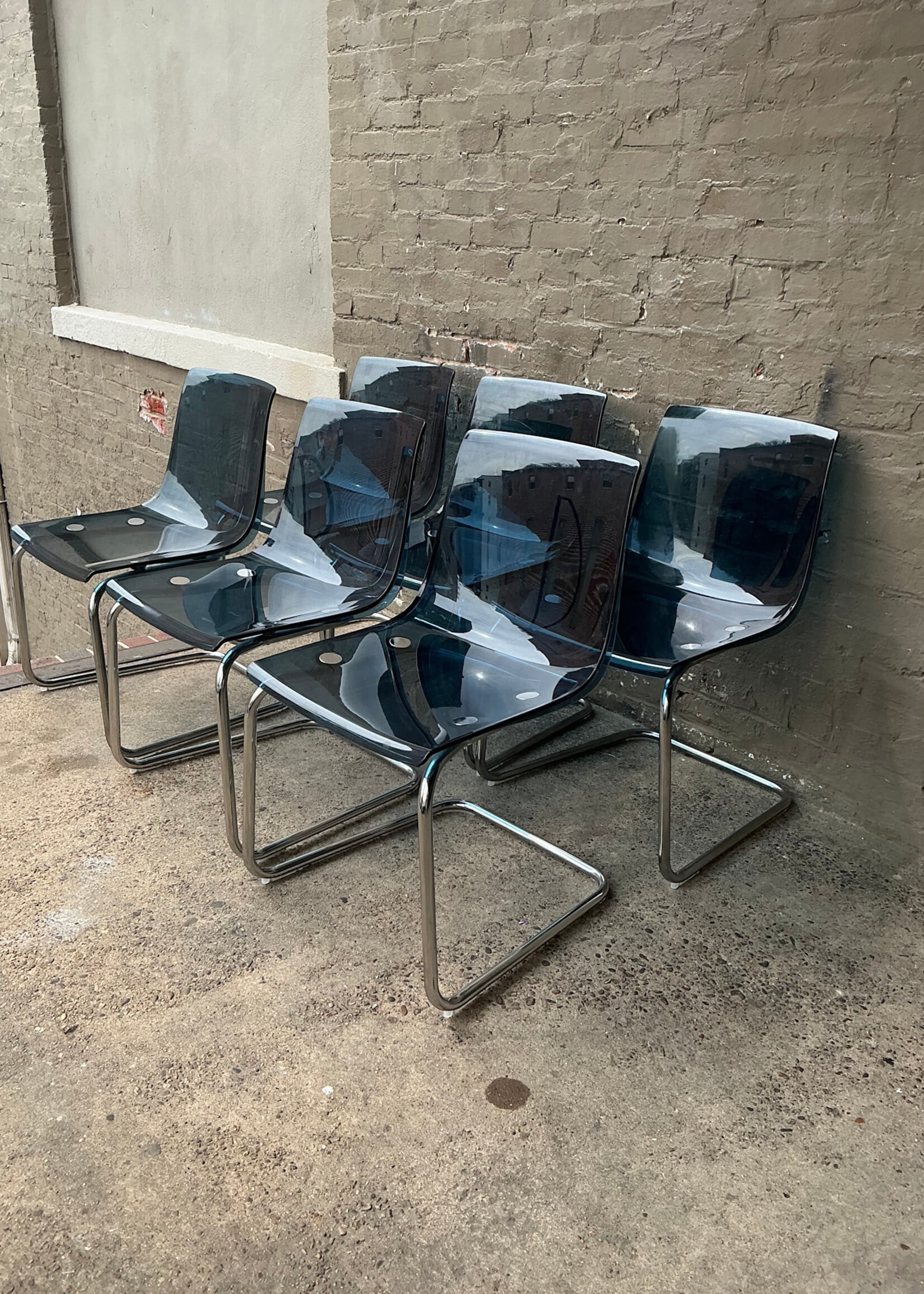 GOODWOOD Set of 6 Ikea Tobias Chairs