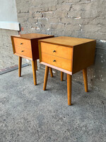 GOODWOOD Pair of MCM Style Nightstands
