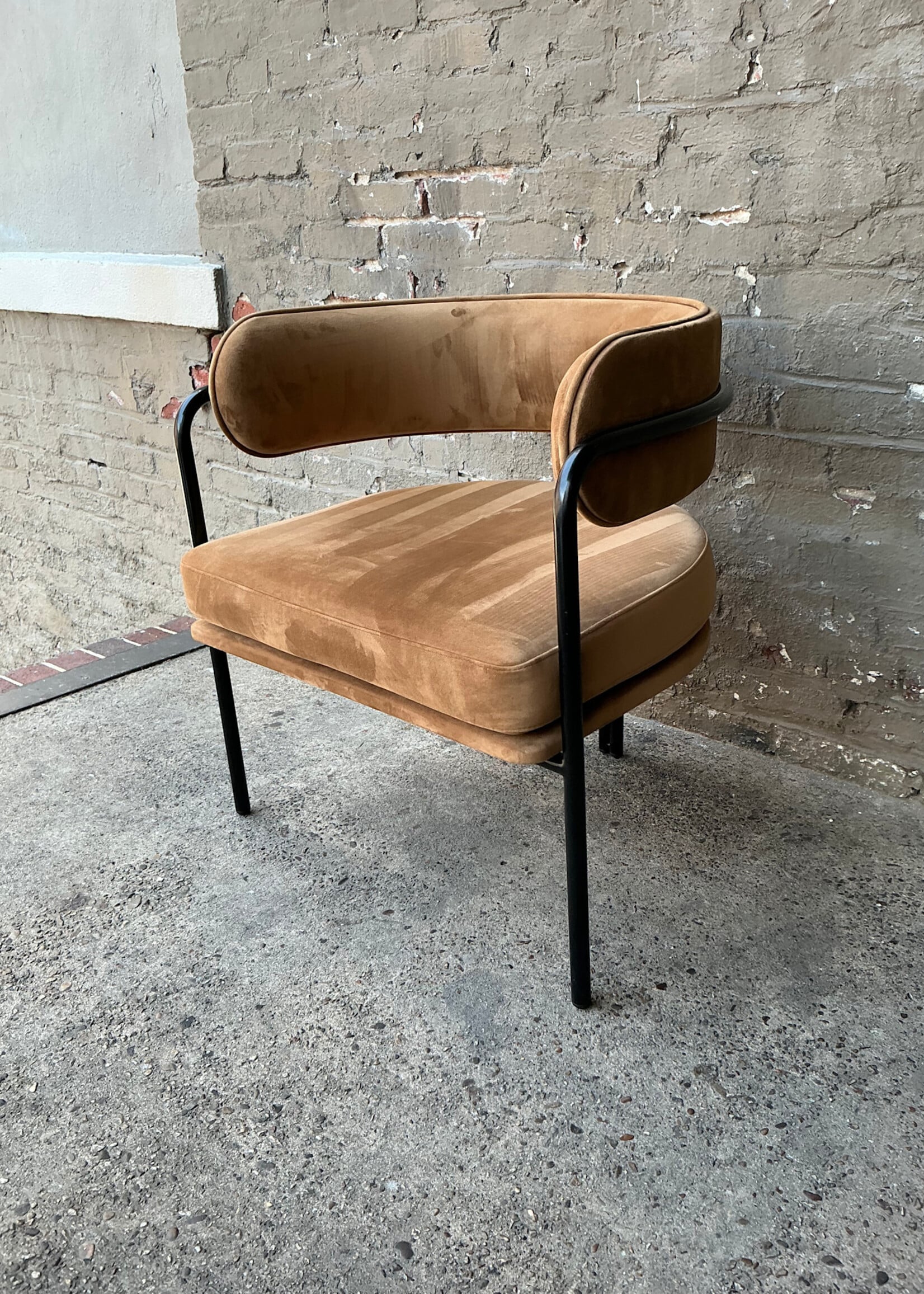 GOODWOOD Brown MCM Style Accent Chair