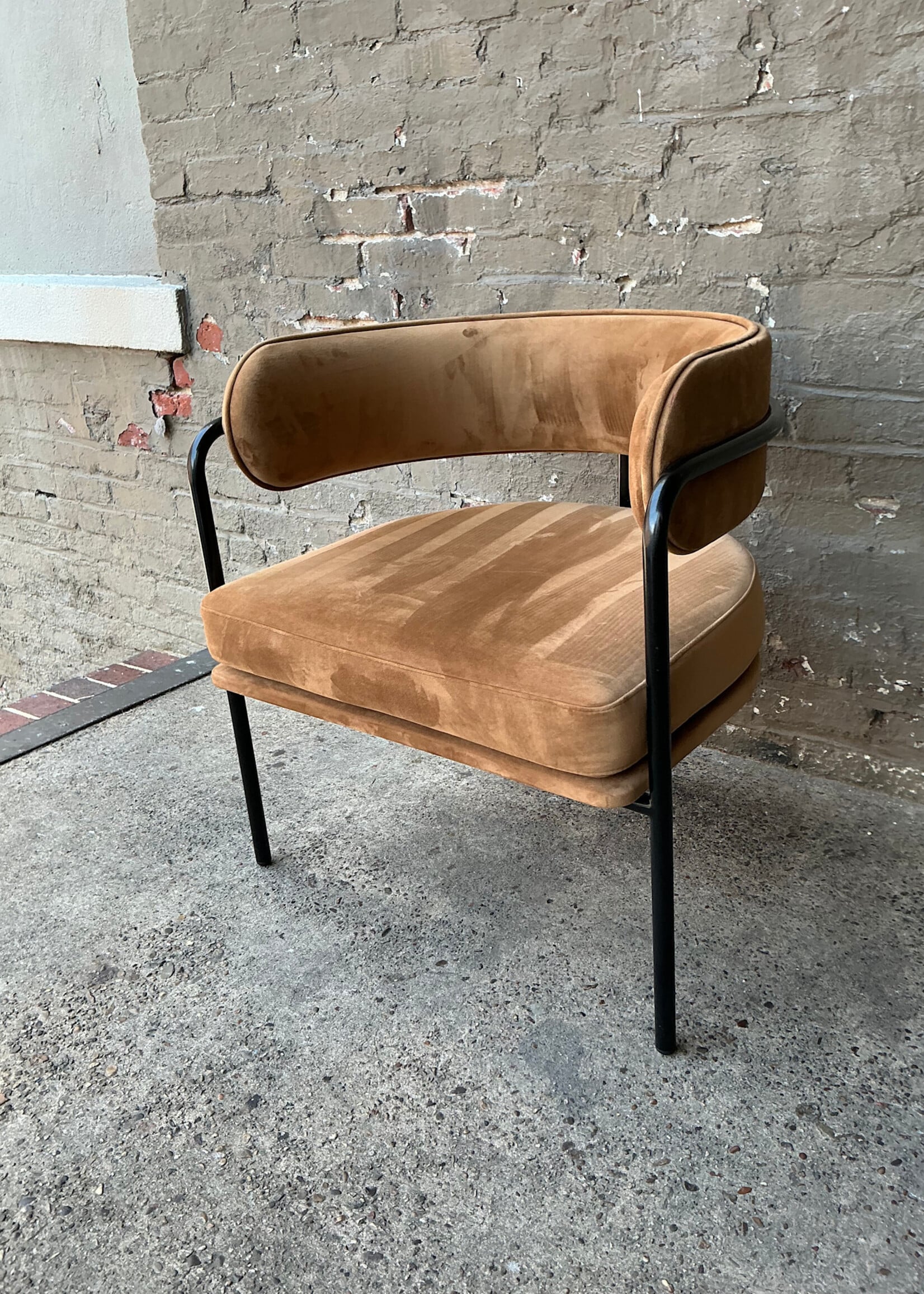 GOODWOOD Brown MCM Style Accent Chair