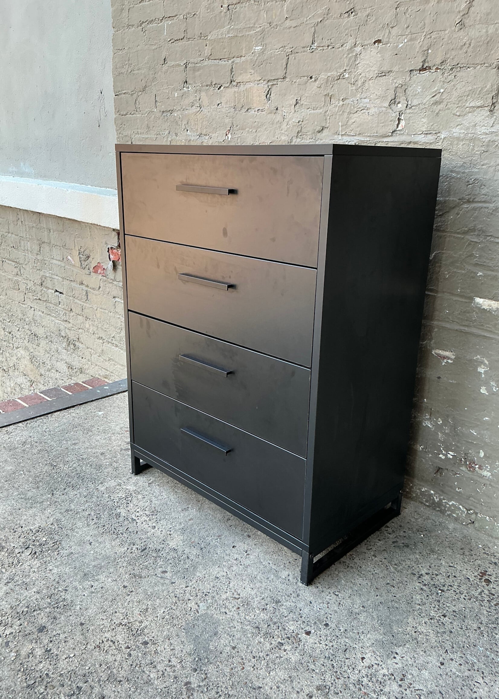 GOODWOOD Medium Sized Ebonized Chest of Drawers