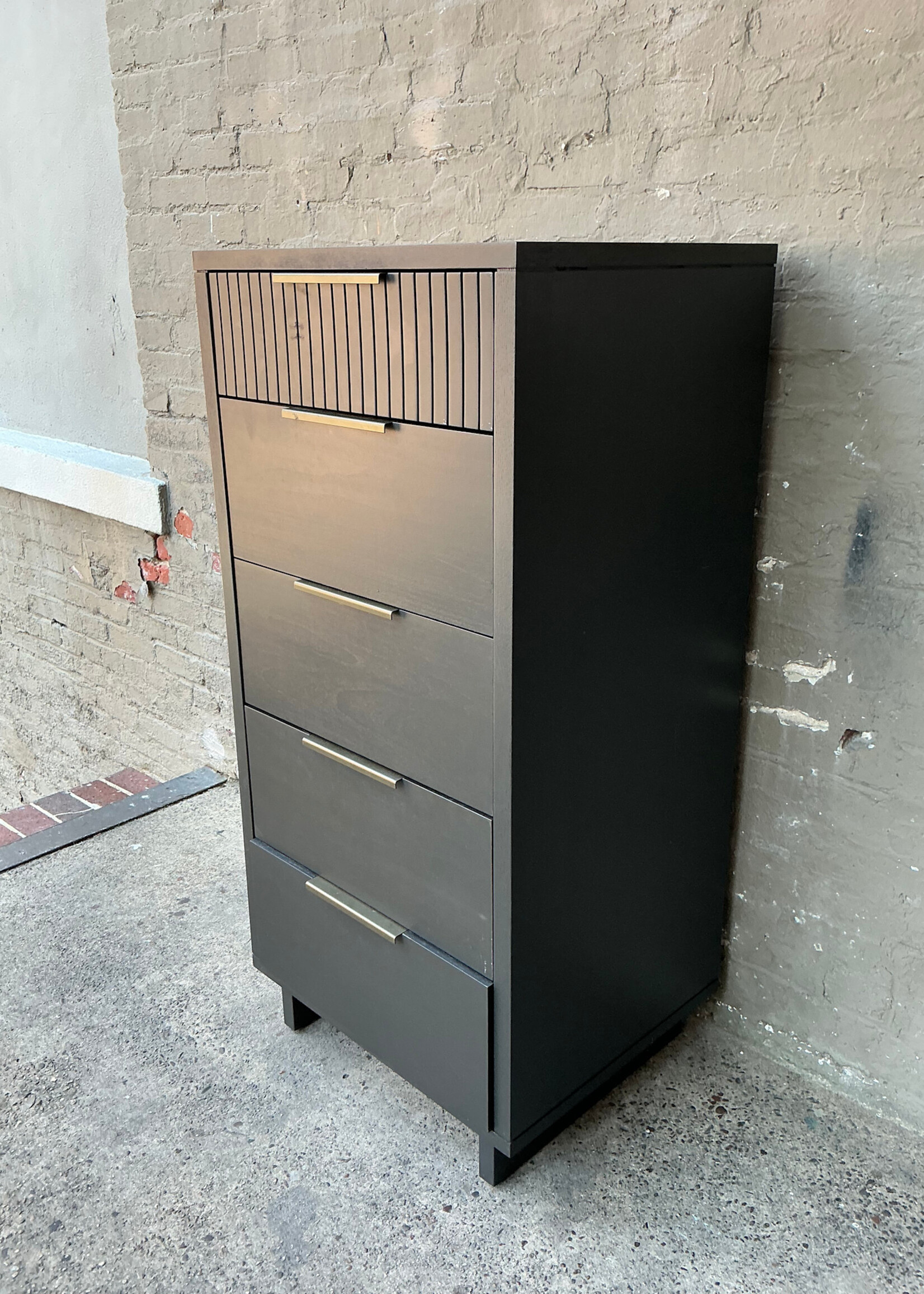 GOODWOOD Tall Ebonized Chest of Drawers