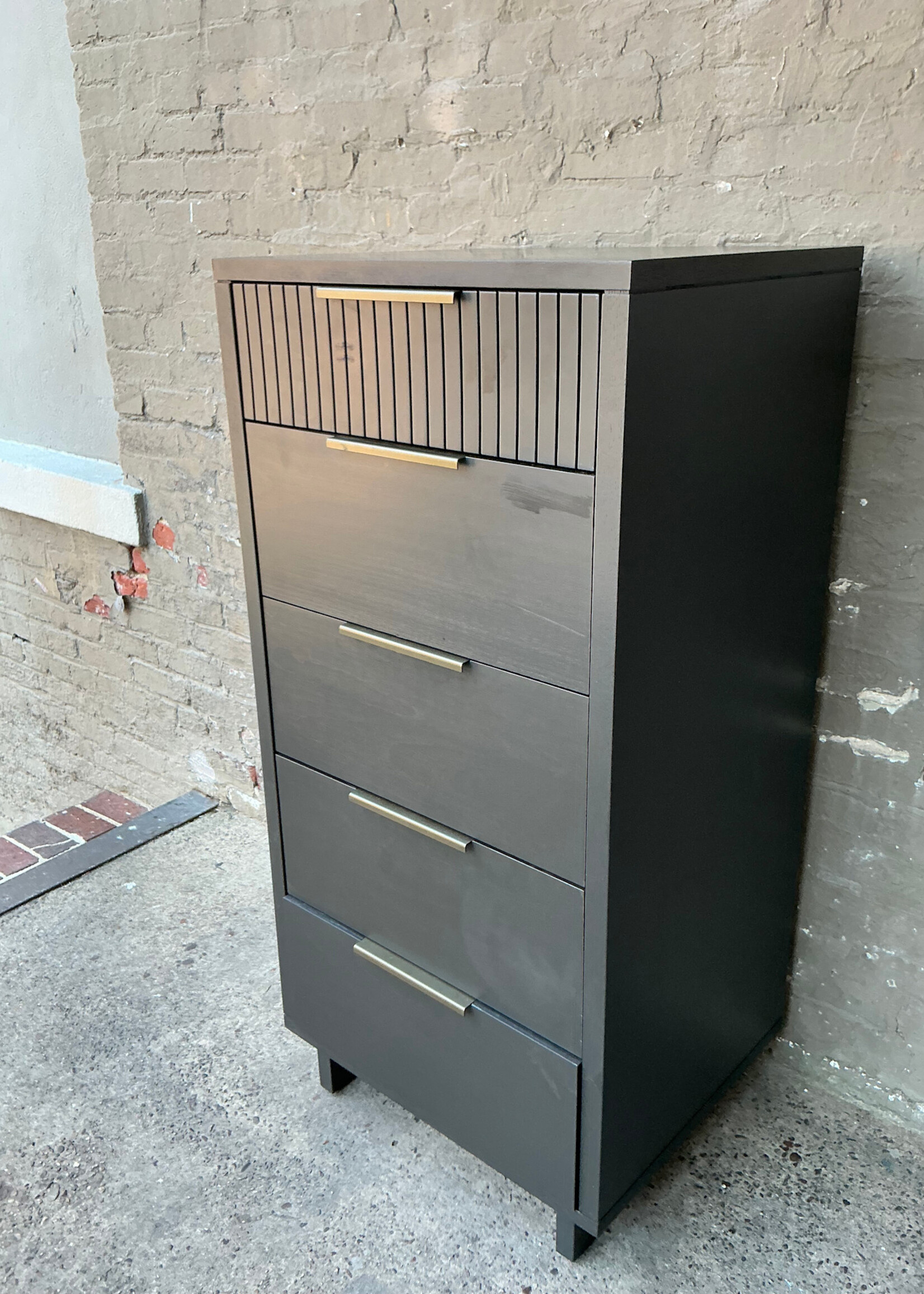 GOODWOOD Tall Ebonized Chest of Drawers