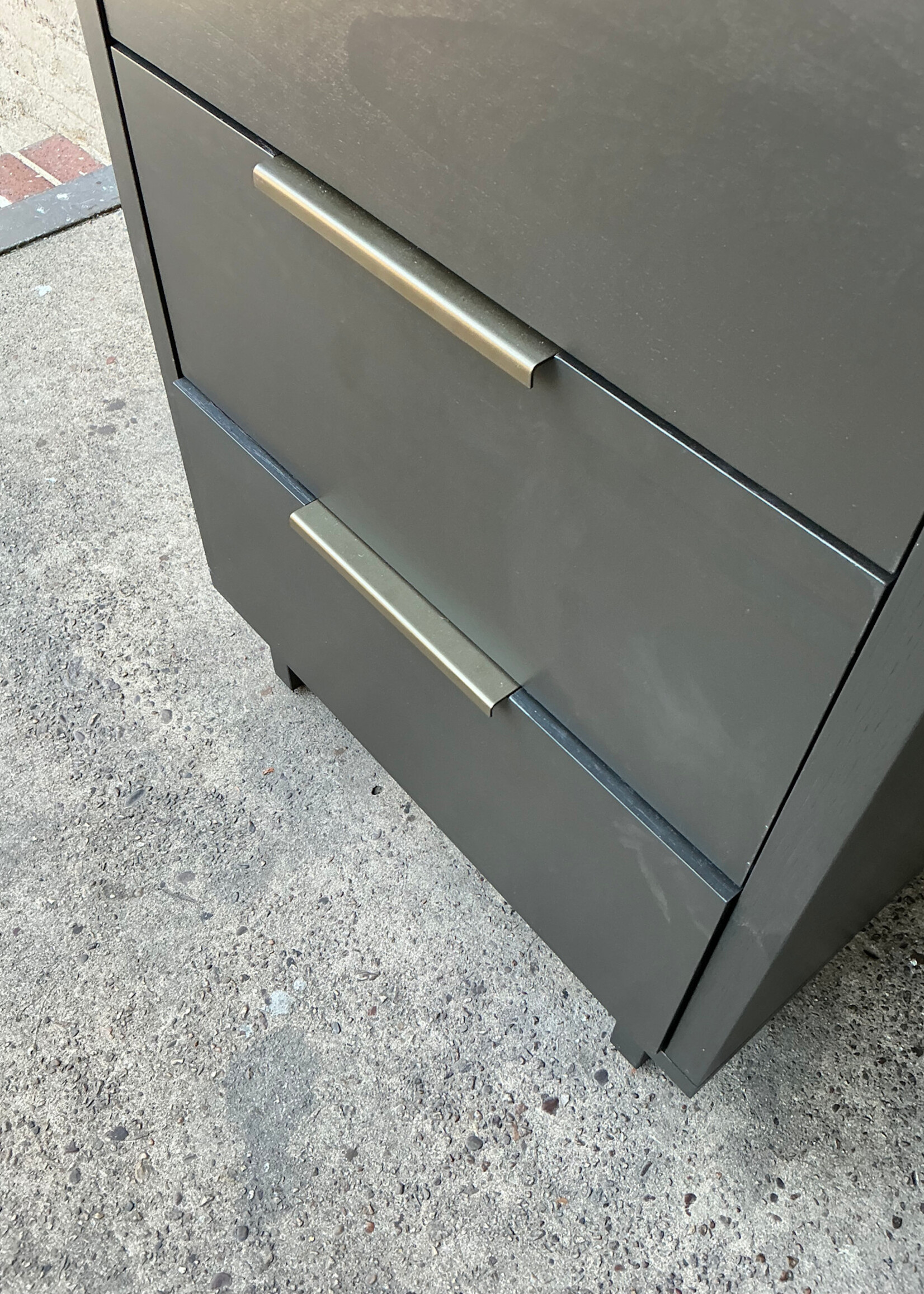 GOODWOOD Tall Ebonized Chest of Drawers