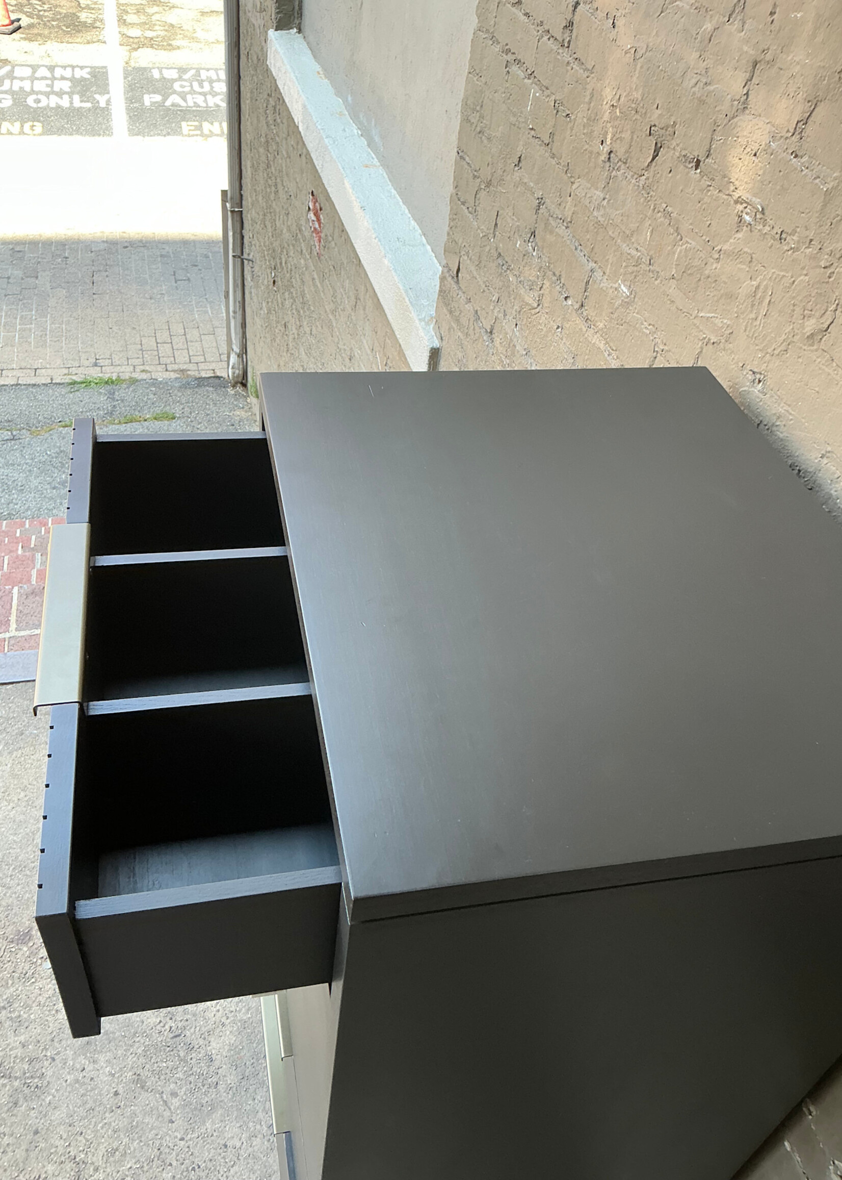 GOODWOOD Tall Ebonized Chest of Drawers