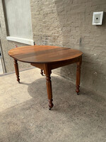 GOODWOOD Antique Walnut Dining Table w/One Leaf