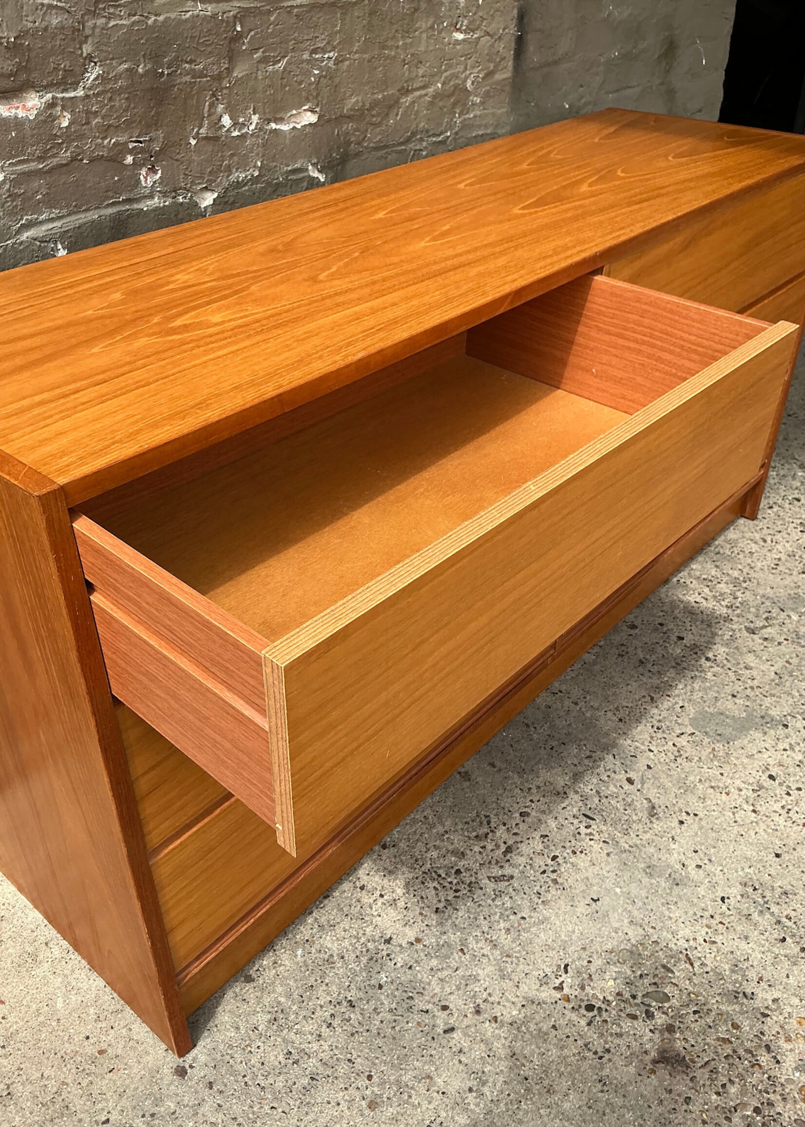 GOODWOOD Danish Modern Teak Dresser