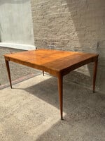 GOODWOOD Mid Century Walnut Extension Table w/Three Leaves