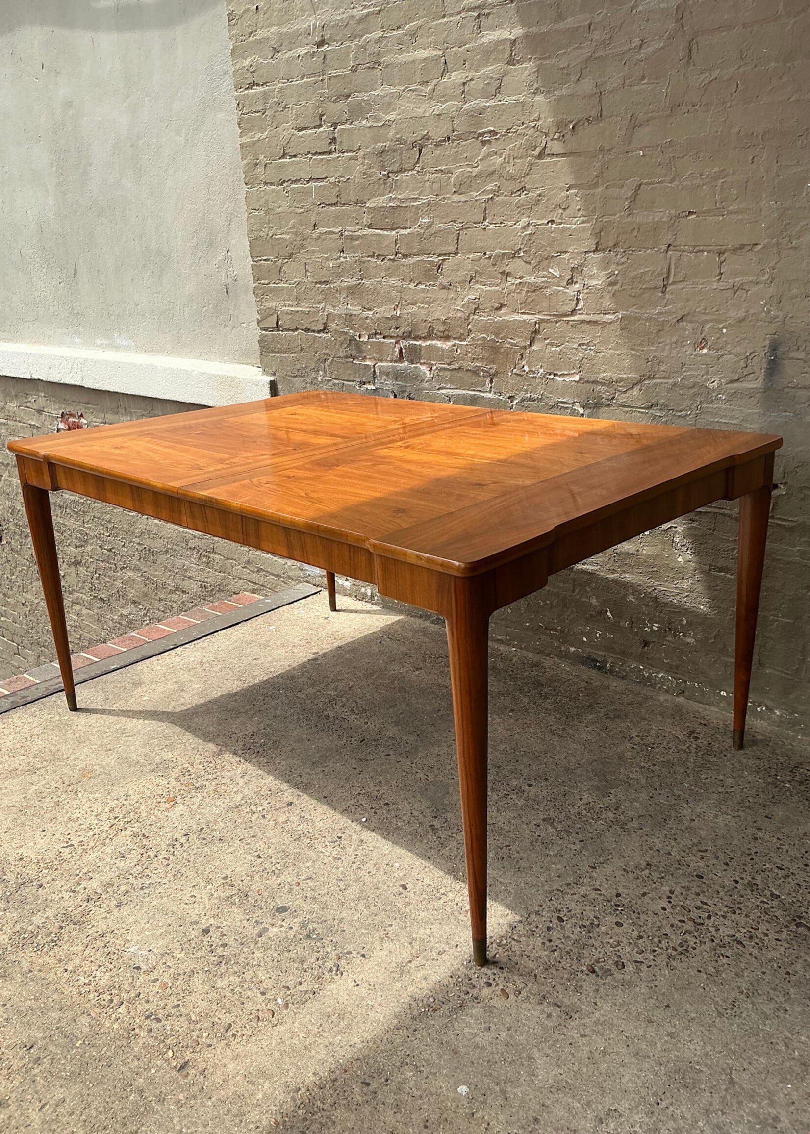 GOODWOOD Mid Century Walnut Extension Table w/Three Leaves