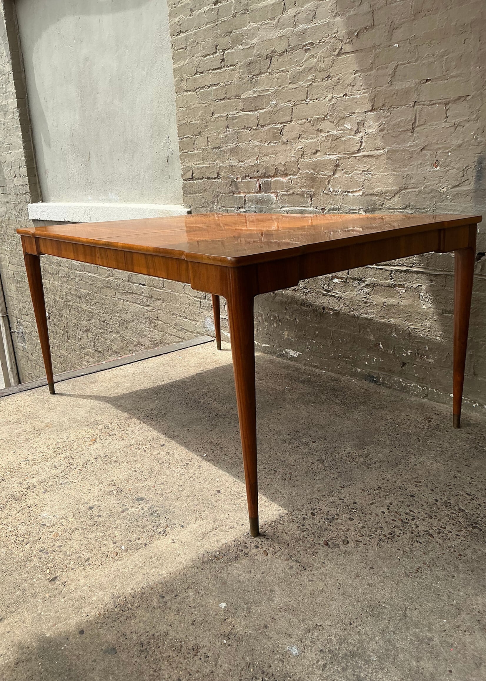 GOODWOOD Mid Century Walnut Extension Table w/Three Leaves