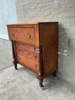 GOODWOOD Curly Maple and Cherry Empire Chest