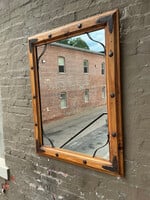 GOODWOOD Mexican Pine Iron Clad Mirror