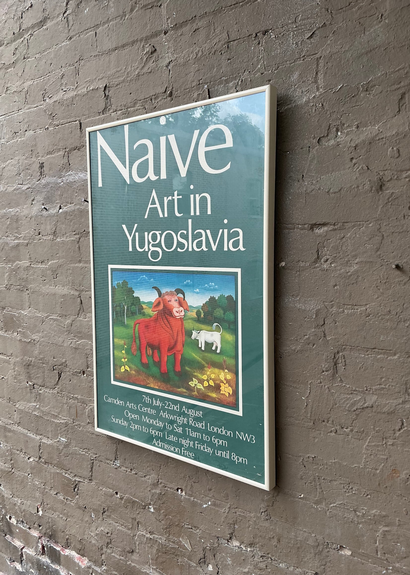 GOODWOOD Naive Art in Yugoslavia Poster