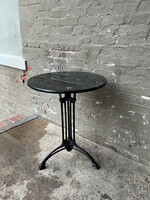 GOODWOOD Iron and Marble Art Nouveau Style Bistro Table