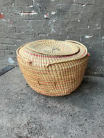 GOODWOOD Large Woven Basket with Lid