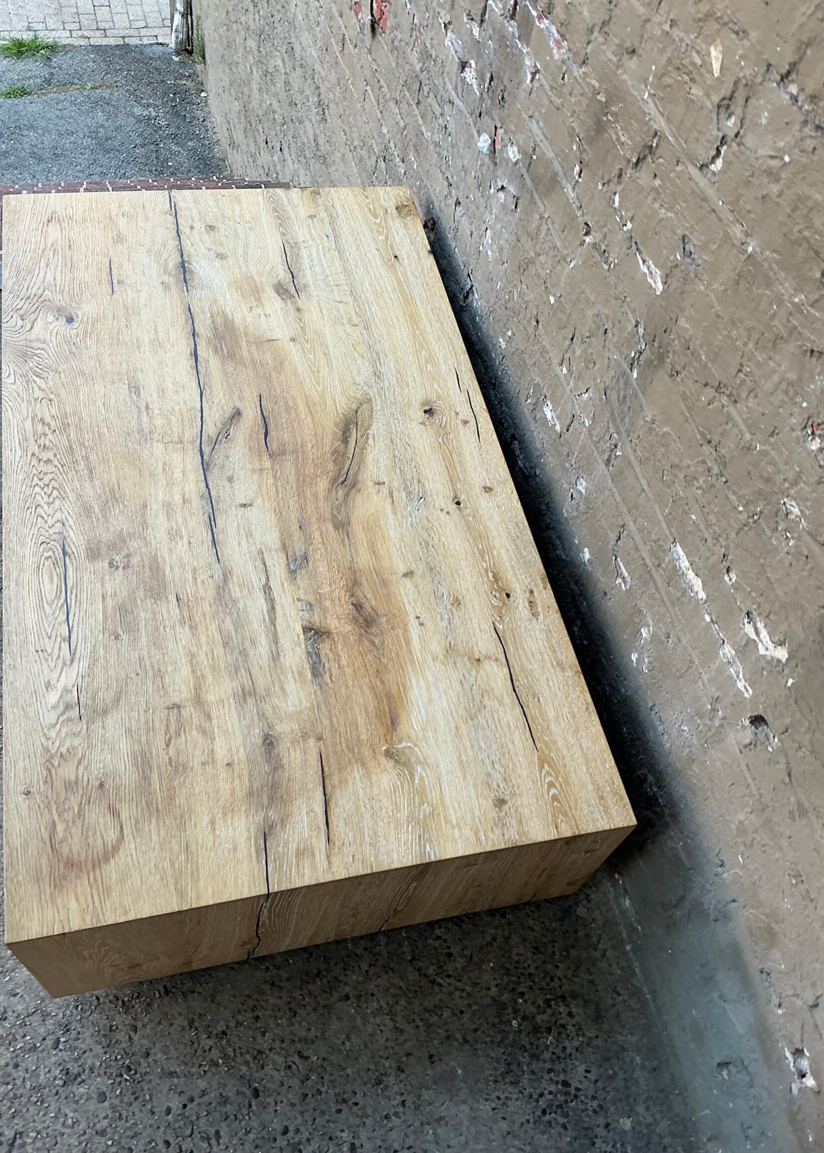 GOODWOOD Modern Cerused Oak Coffee Table