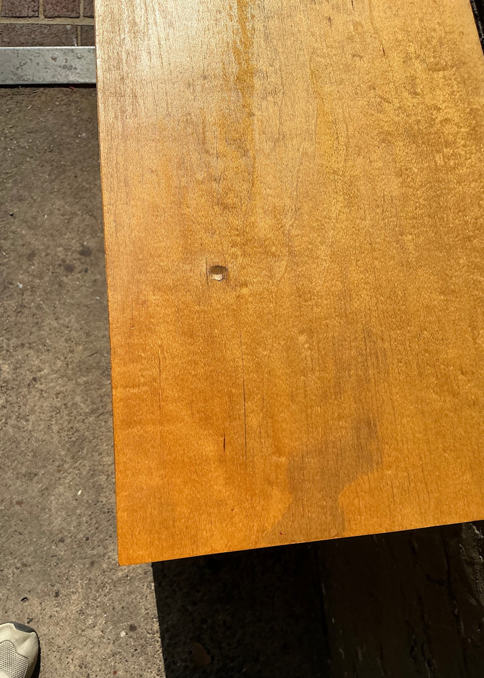 GOODWOOD MCM Maple Bookshelf (One Shelf)
