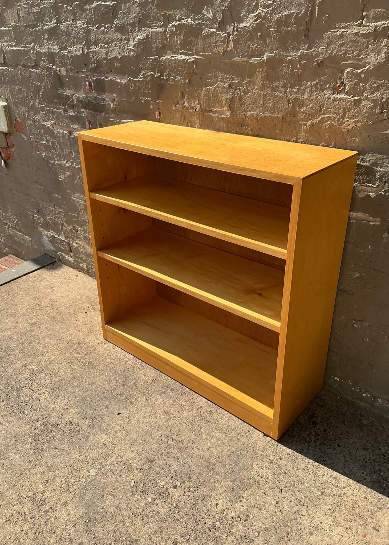 GOODWOOD MCM Maple Bookshelf (Two Shelves)