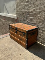 GOODWOOD Antique Steamer Trunk