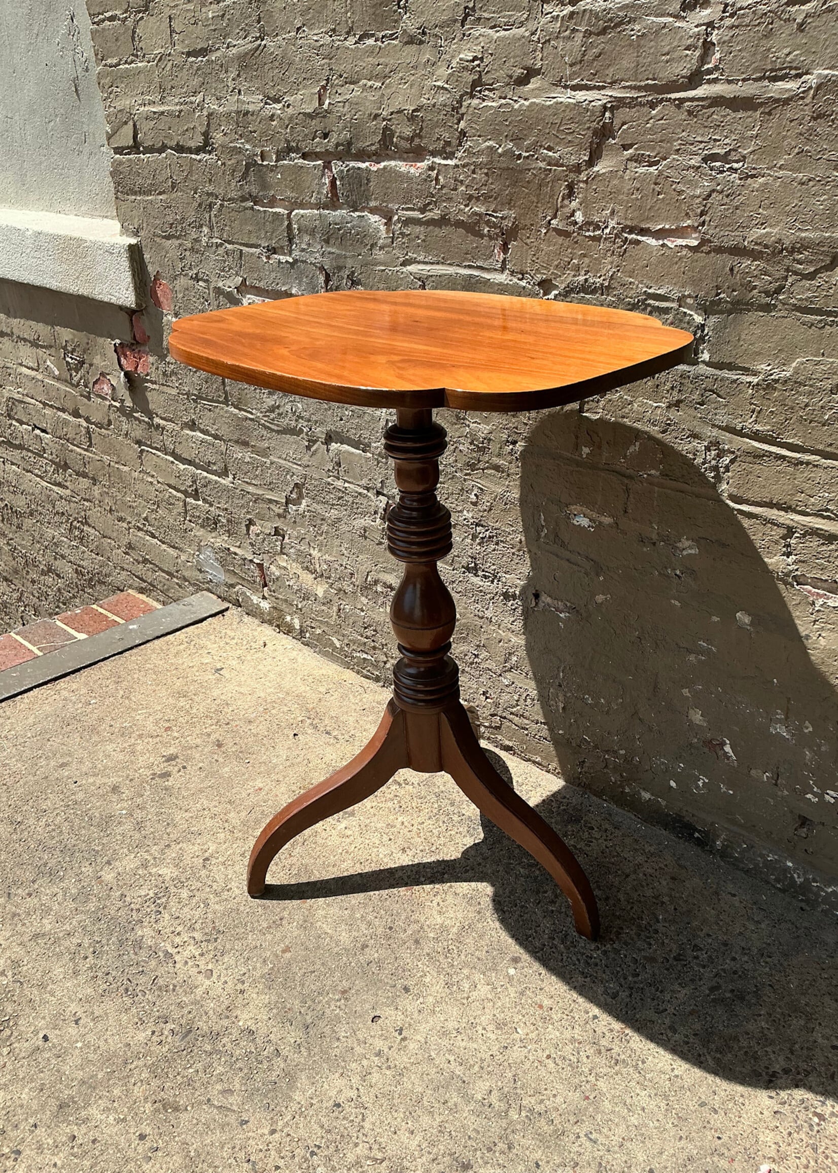 GOODWOOD Antique Mahogany Tilt-Top Table
