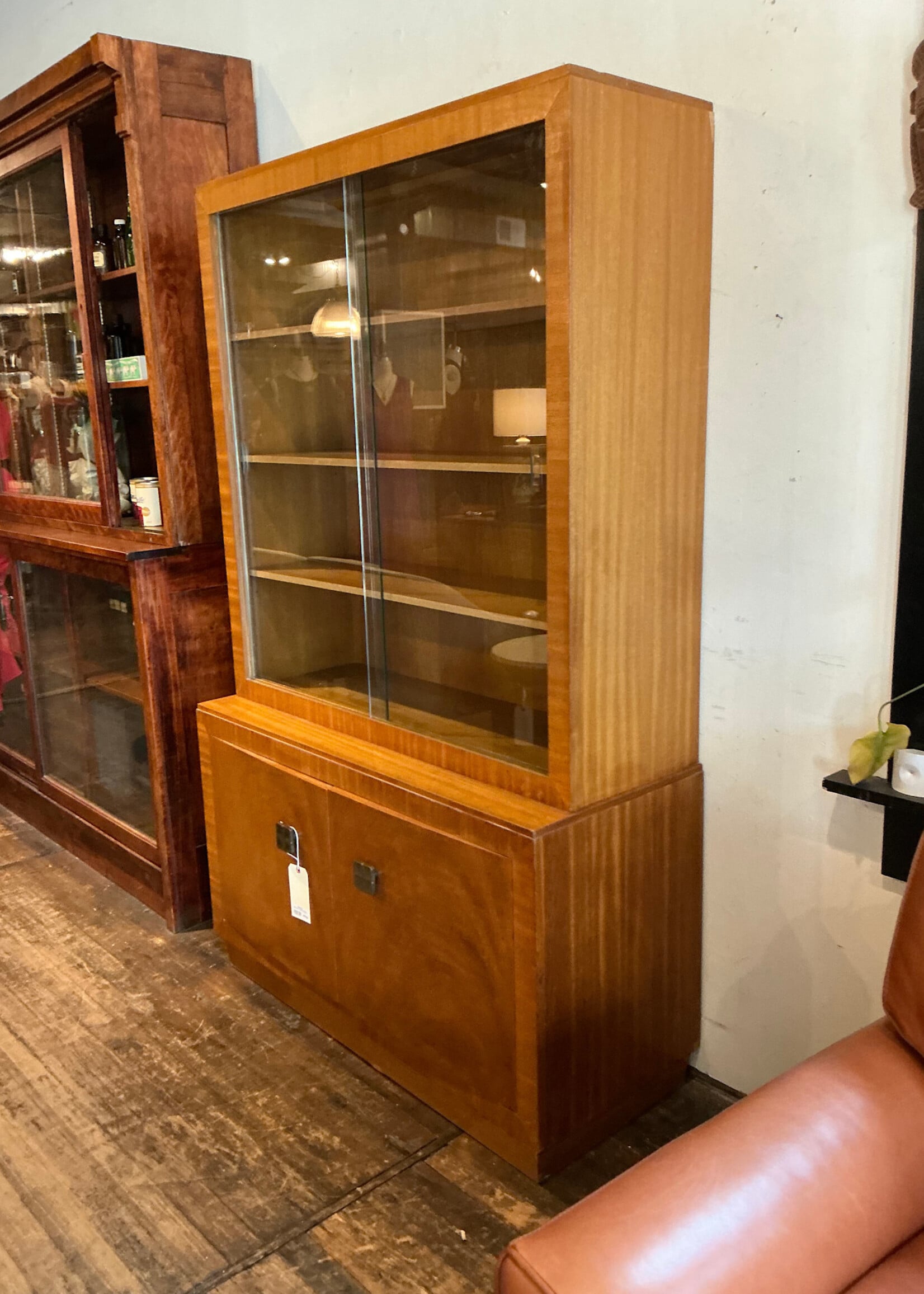 GOODWOOD Sliding Door Art Deco Bookcase
