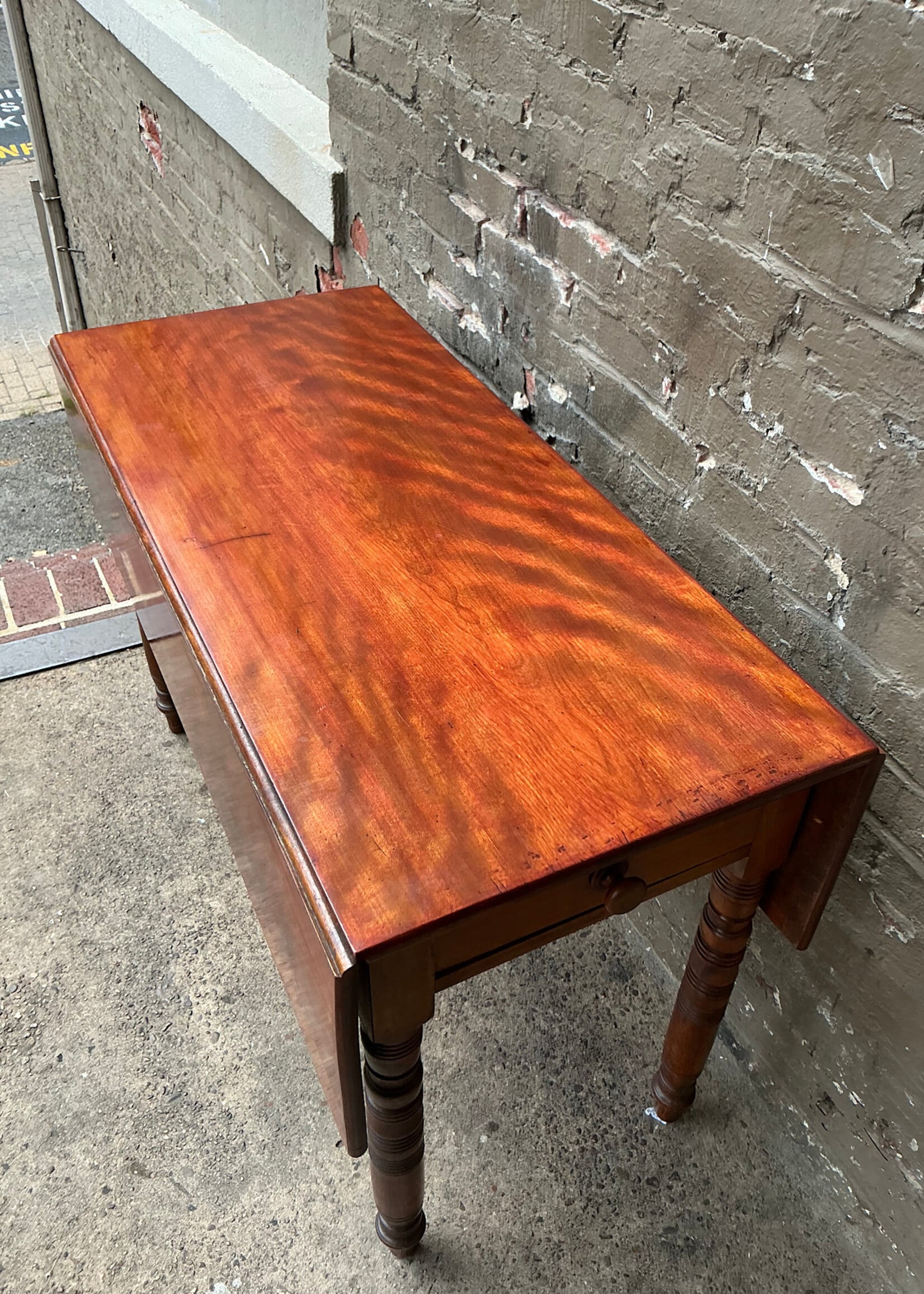 GOODWOOD Antique Mahogany Drop Leaf Table