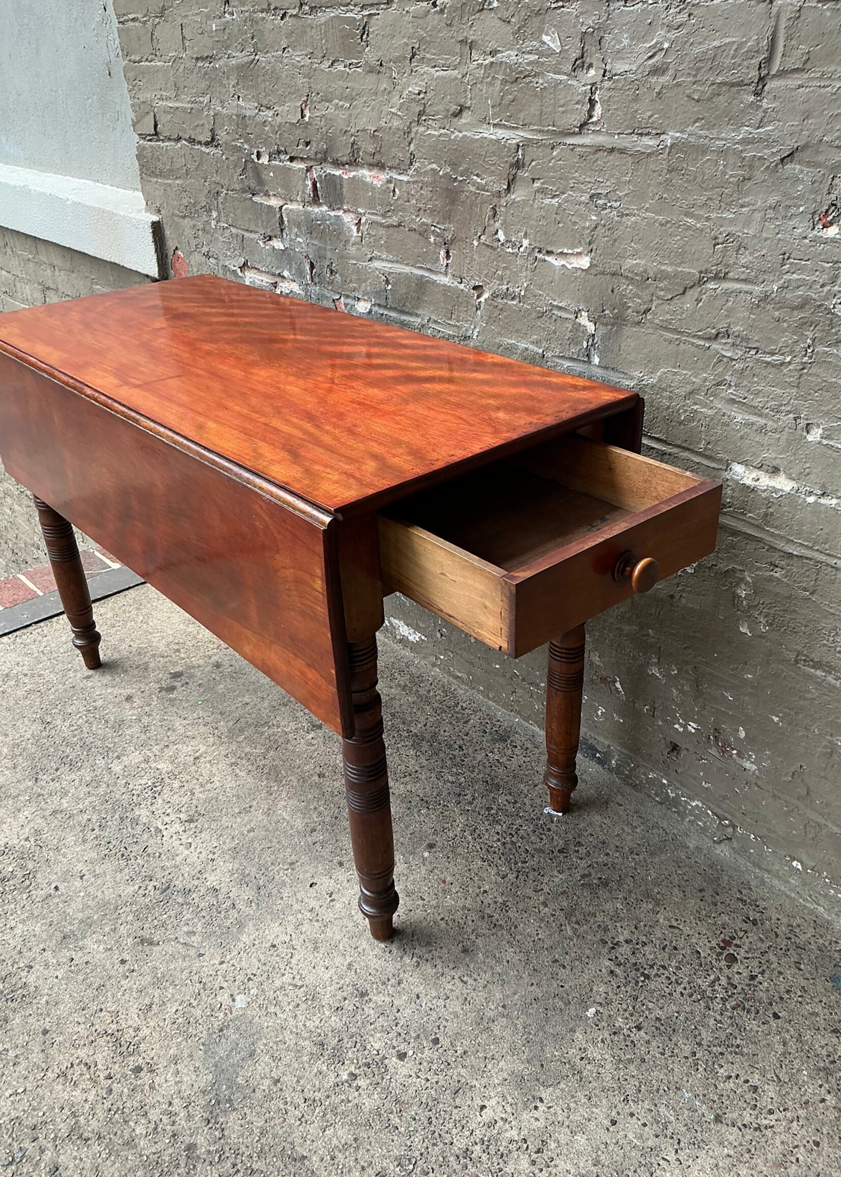 GOODWOOD Antique Mahogany Drop Leaf Table