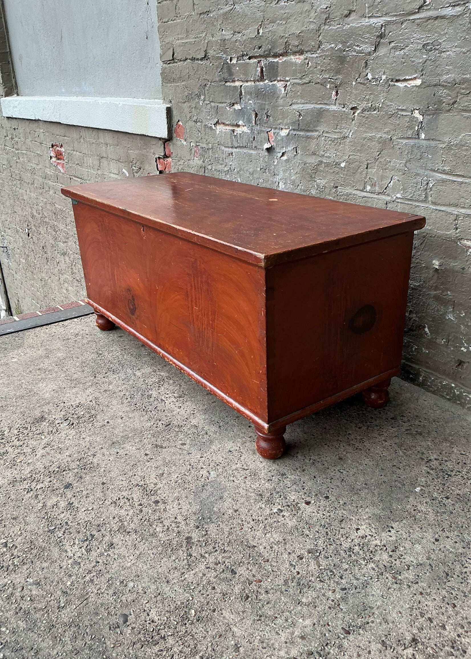 GOODWOOD Antique Pine Blanket Chest
